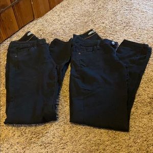 Black Old Navy Rock Star Jeans